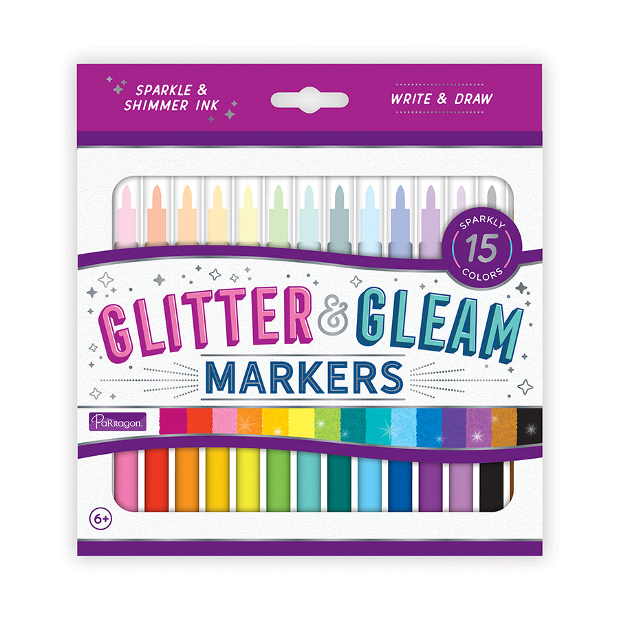 Glitter & Gleam Markers – Parragon